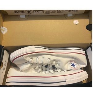 Size 10.5 - Converse Chuck Taylor All Star Hi High Classic White